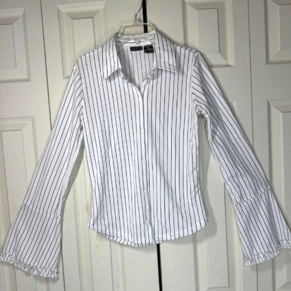 Voice blanca white blouse for women